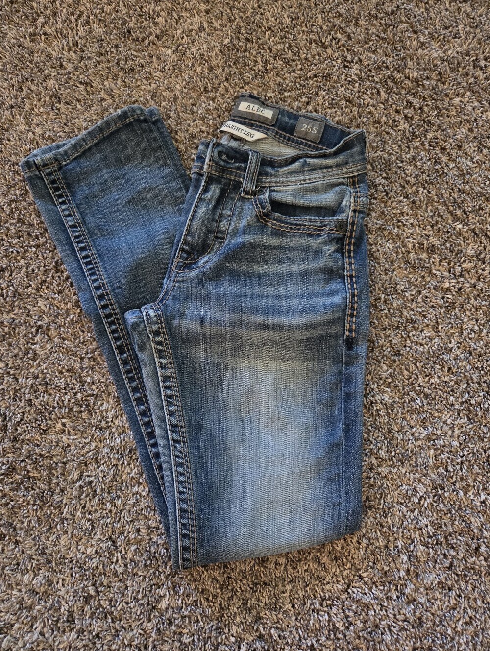 BKE Alec Straight Jeans Size 25S
